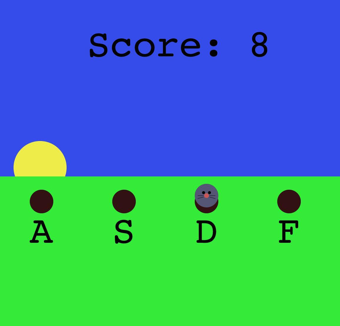 Whack-A-Mole Party Game (itch) - кадр 1