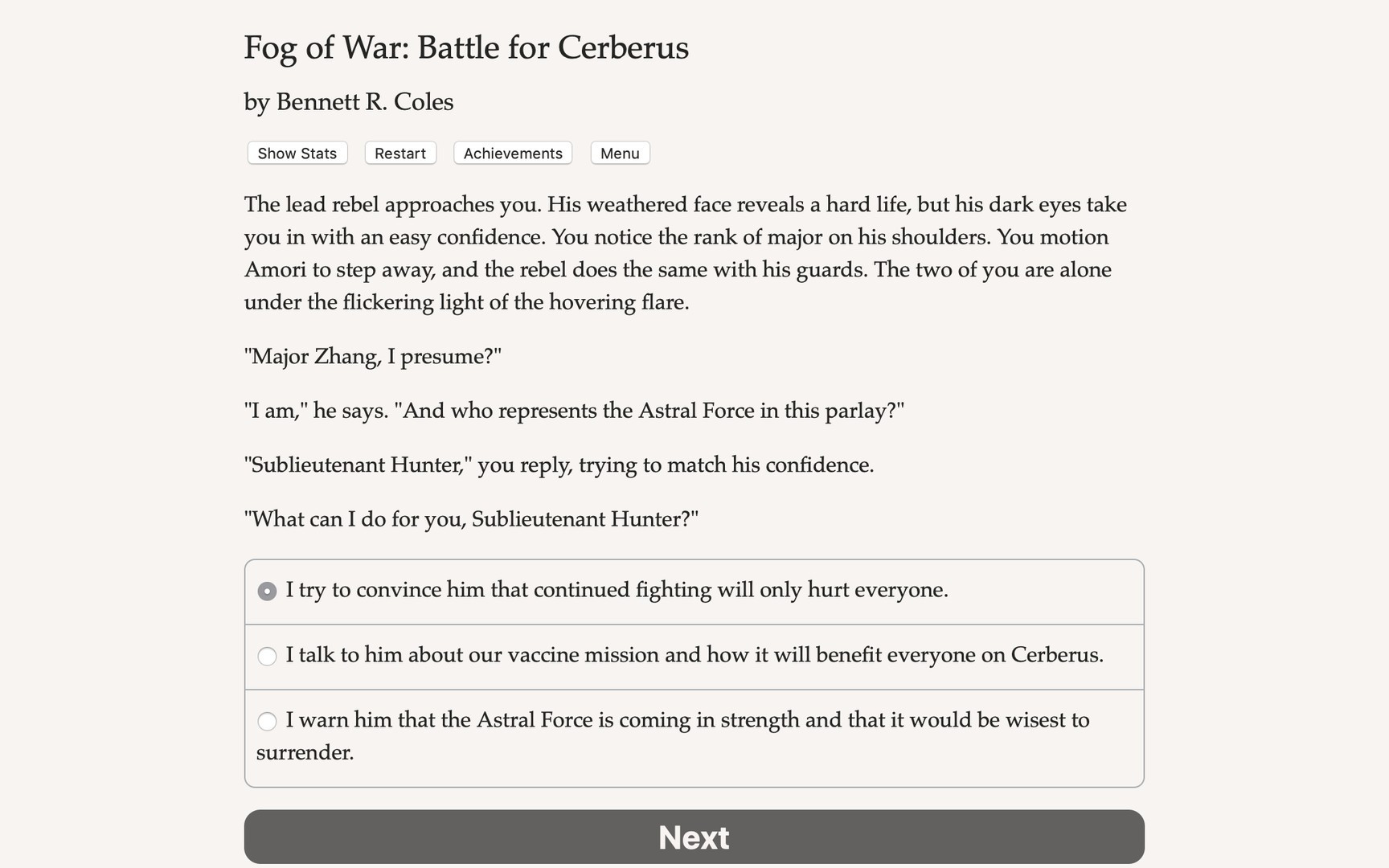 Fog of War: The Battle for Cerberus - кадр 5