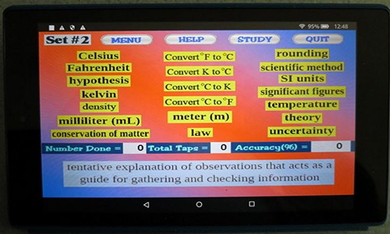 Chem-Words 1: Intro to Chemistry (itch) - кадр 1
