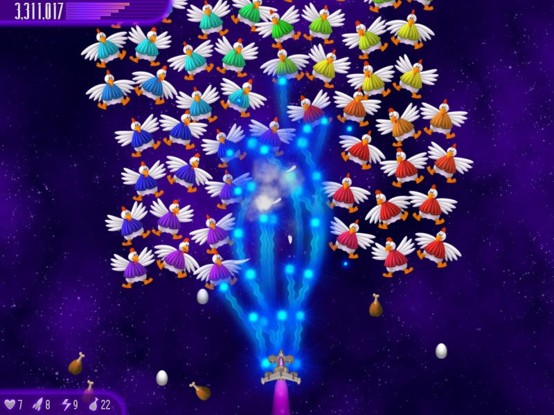 Chicken Invaders 4 (itch) - кадр 9
