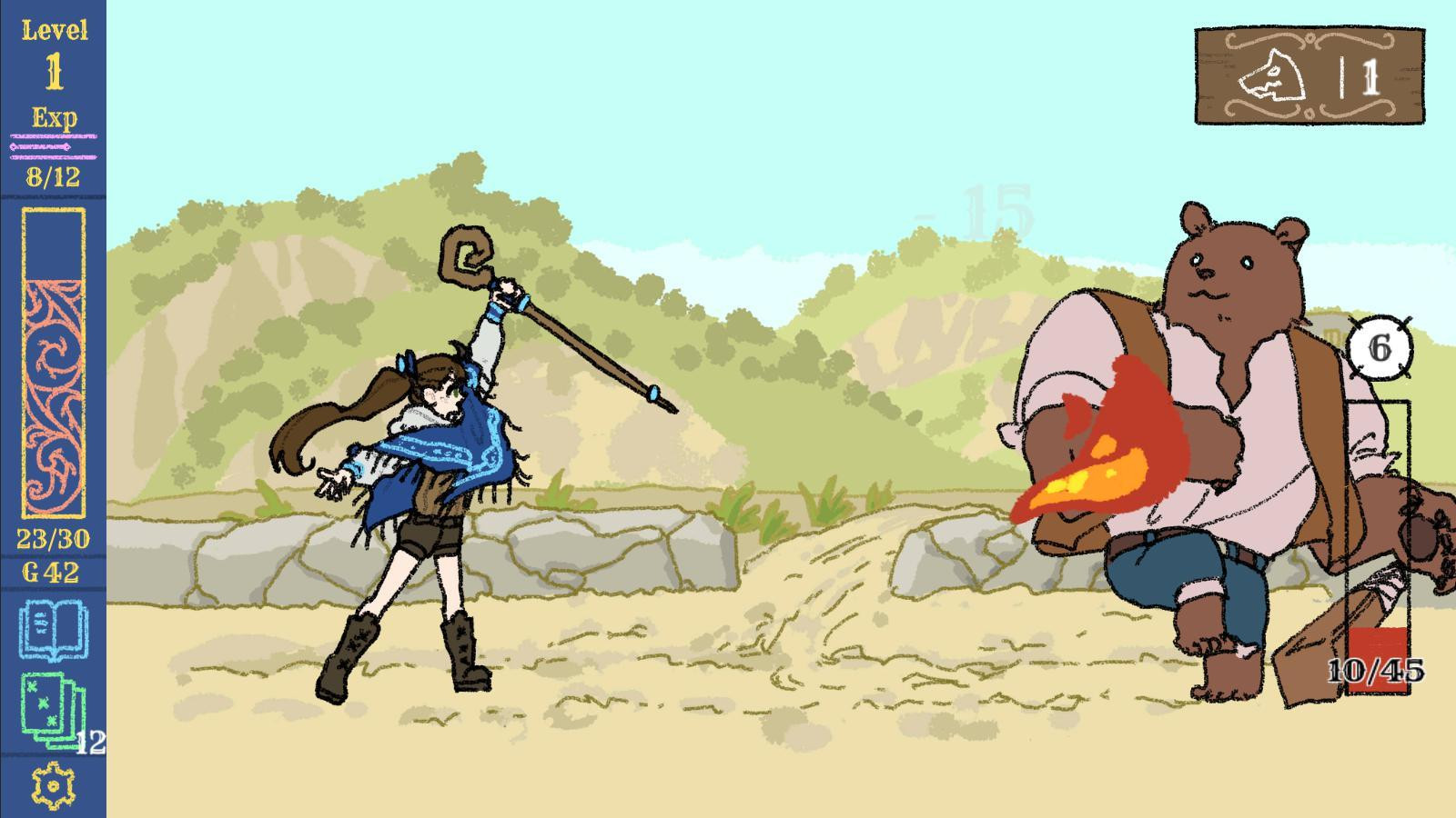 Sand Plains Magician (itch) - кадр 5