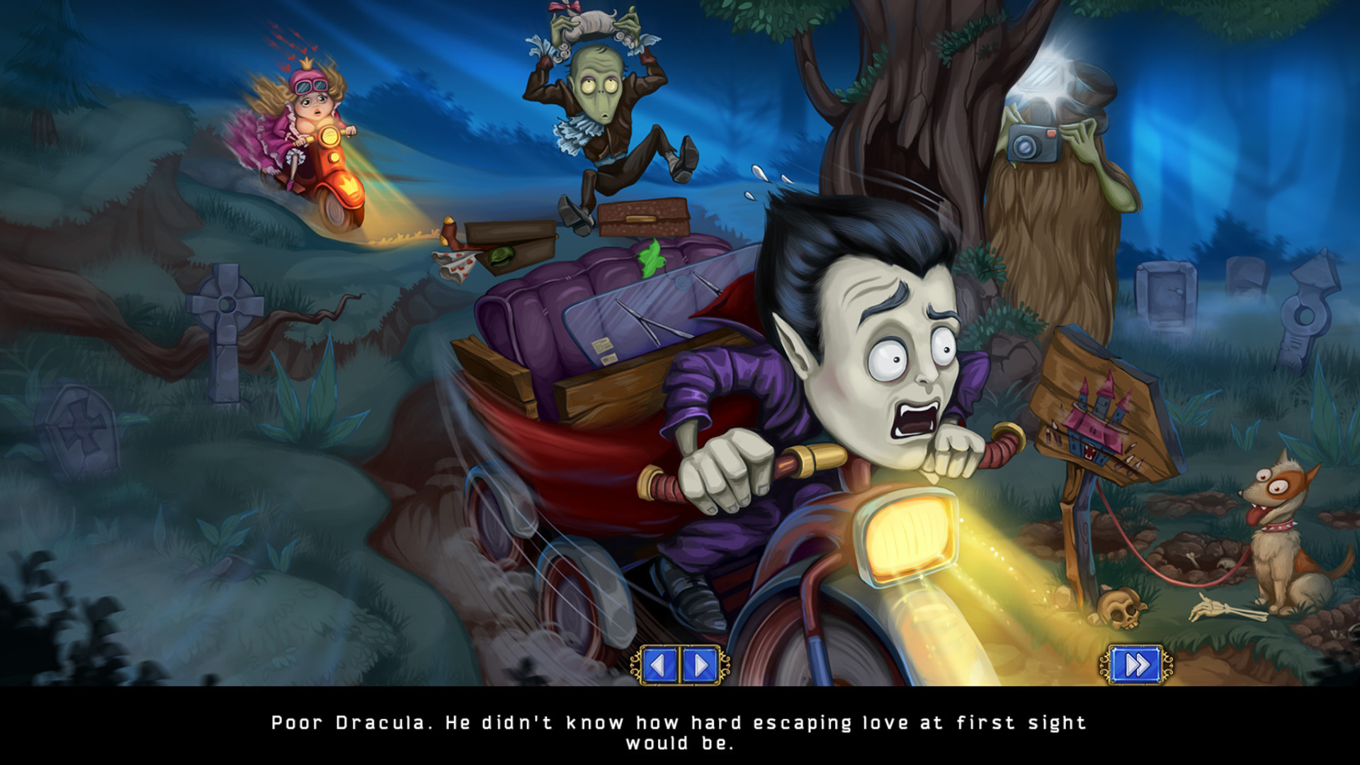 Incredible Dracula: Chasing Love Collector's Edition - кадр 11