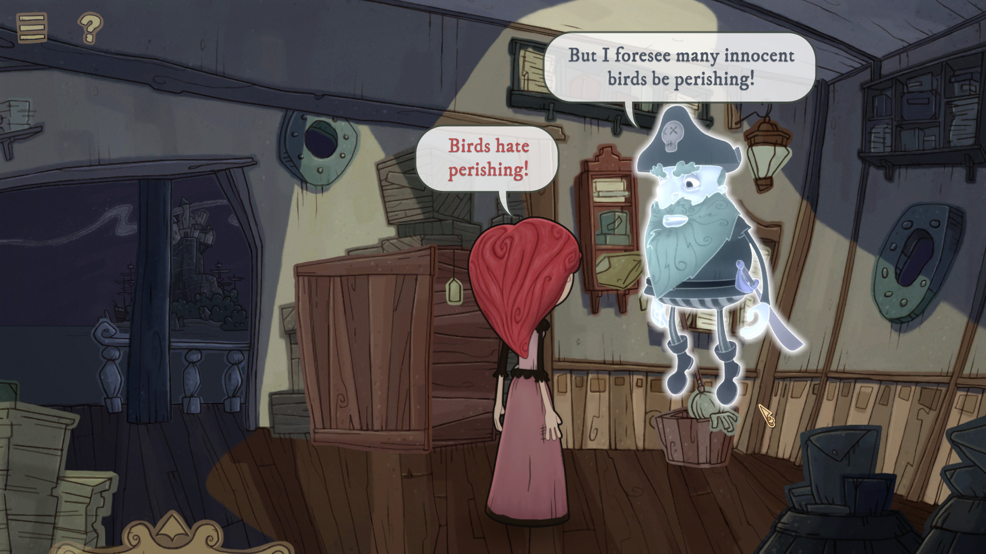 Nelly Cootalot: The Fowl Fleet - кадр 13