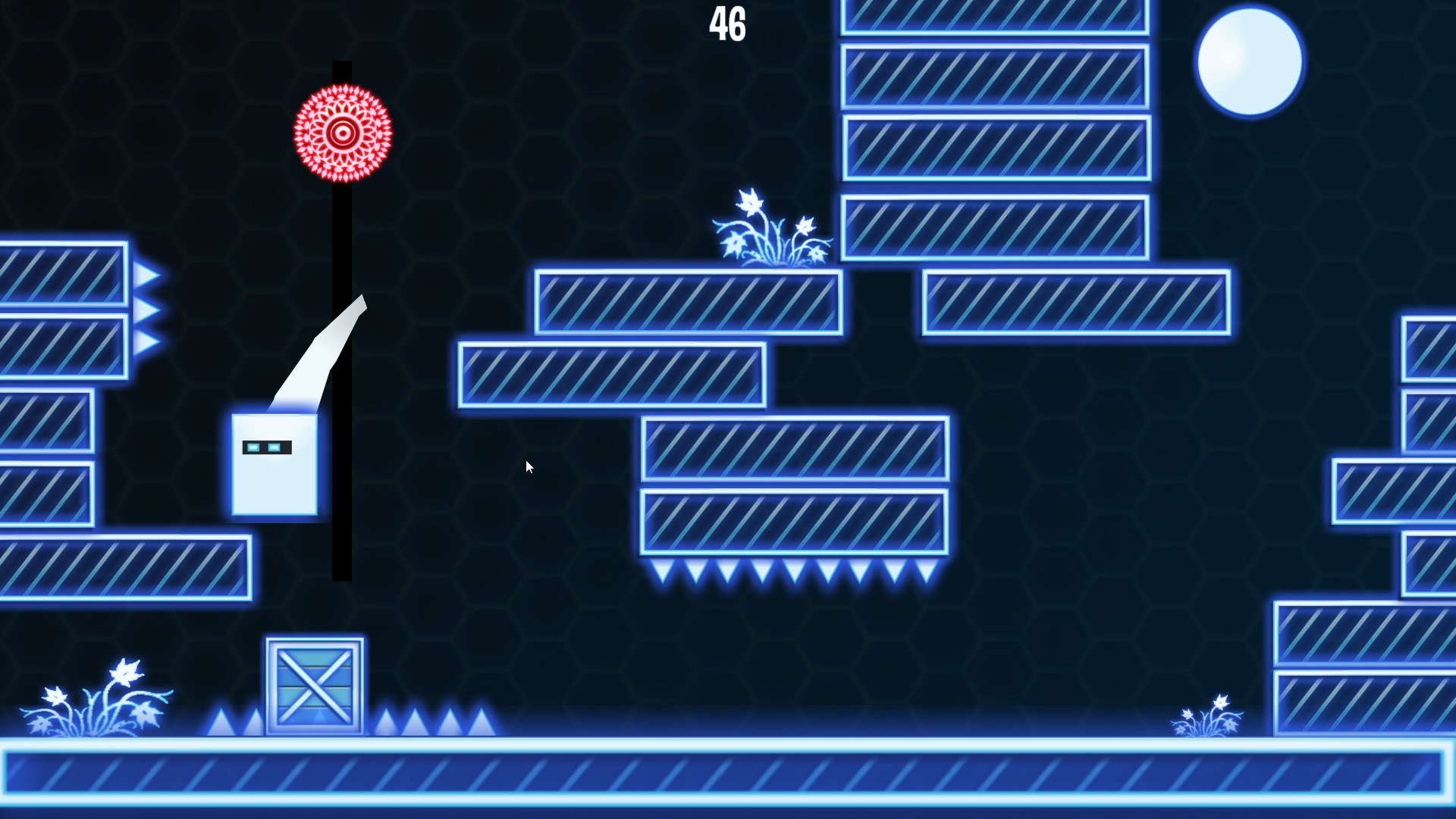 2D Neon Cube - кадр 5