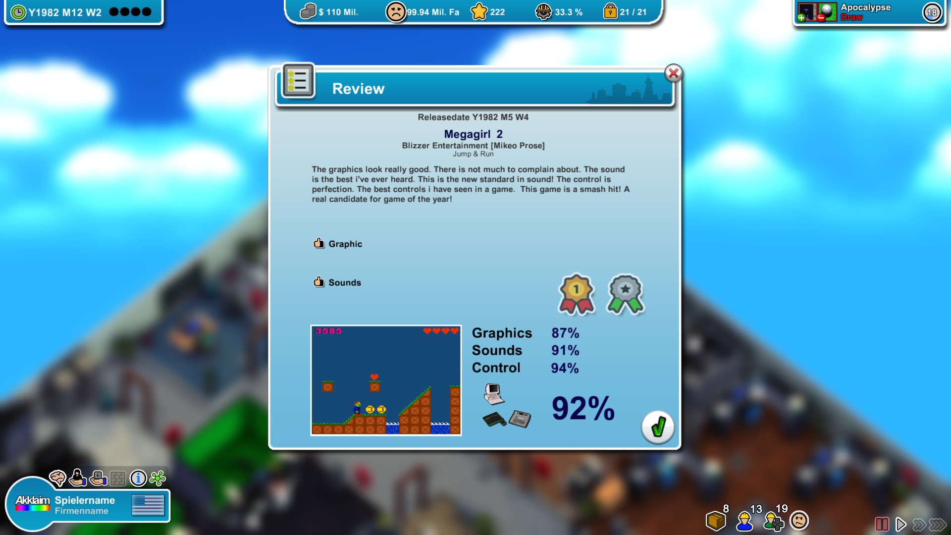 Mad Games Tycoon - кадр 8