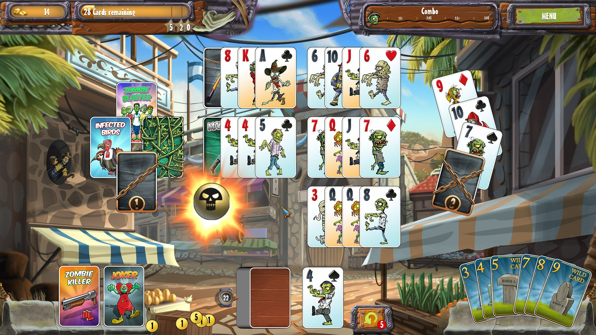 Zombie Solitaire 2 Chapter 3 - кадр 10