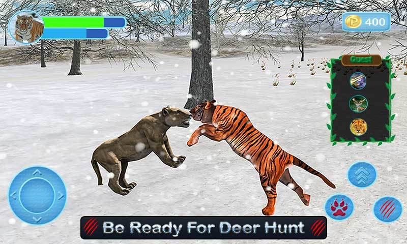Wild White Tiger: Jungle Hunt (itch) - кадр 4