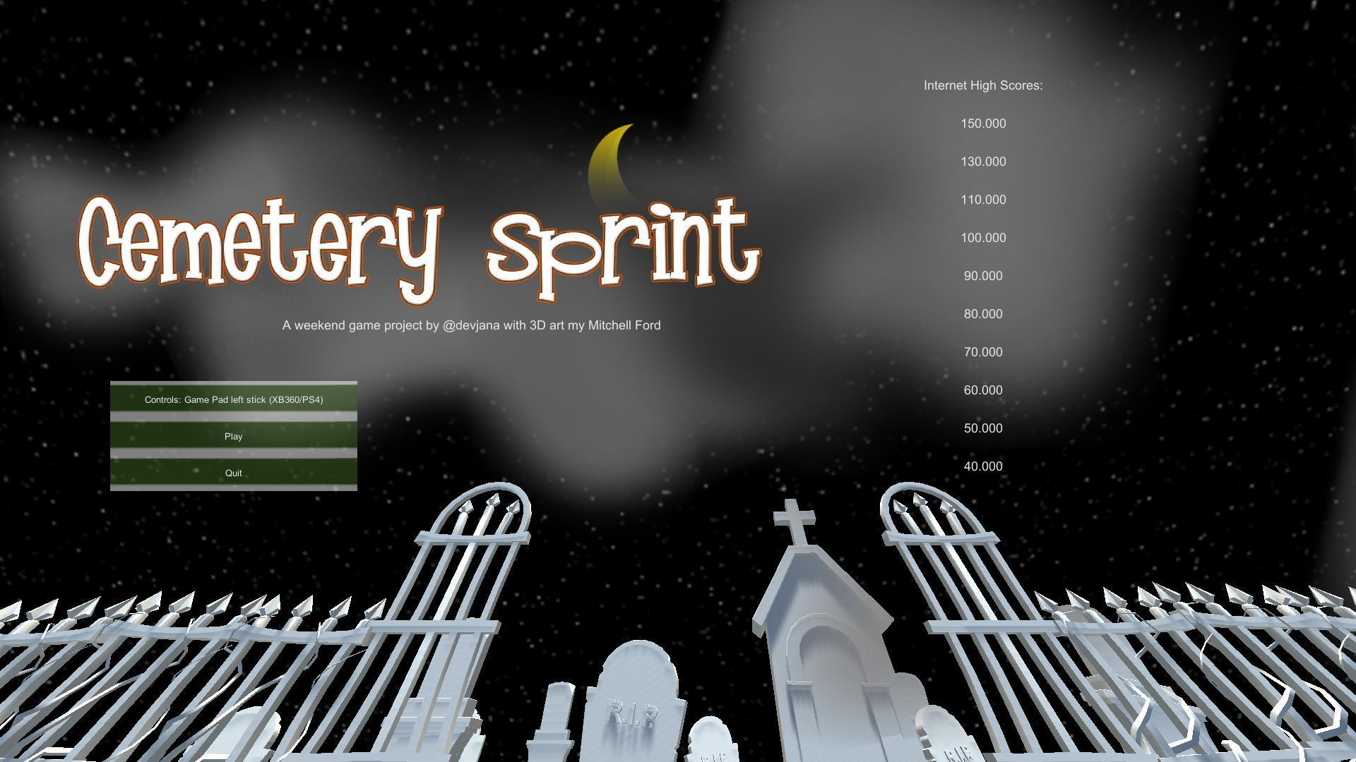 Cemetery Sprint (itch) - кадр 2