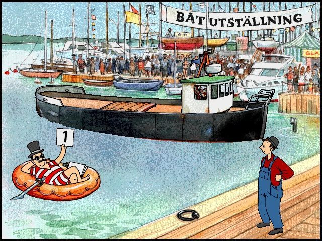 Gary Gadget Building Boats (Swedish) (itch) - кадр 1