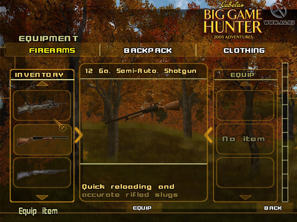 Cabela's Big Game Hunter 2005 Adventures - кадр 13