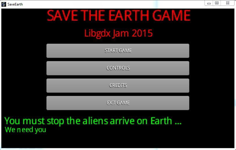 Save the earth (itch) - кадр 3
