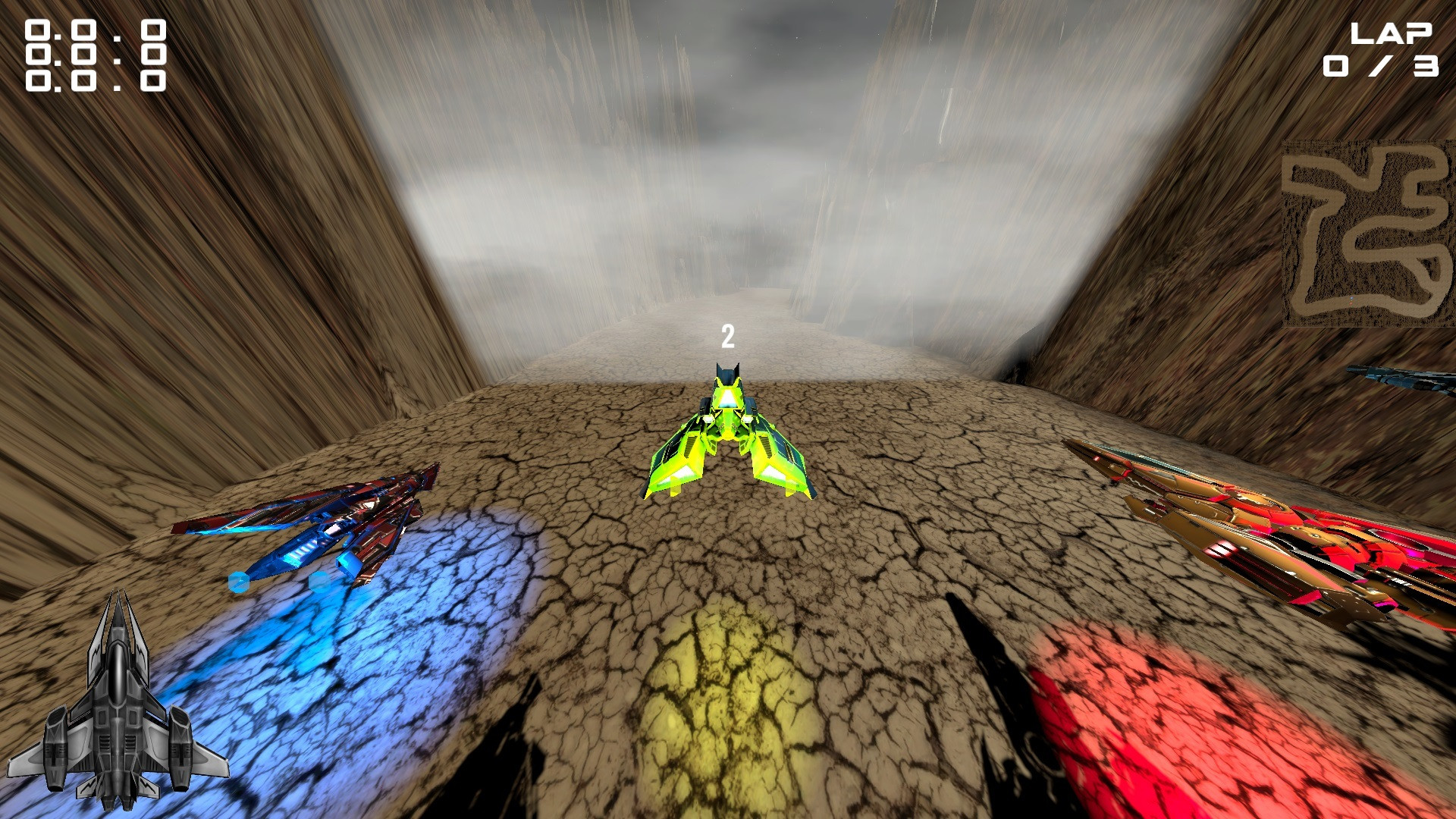 3D Racer - Project 2 (itch) - кадр 1