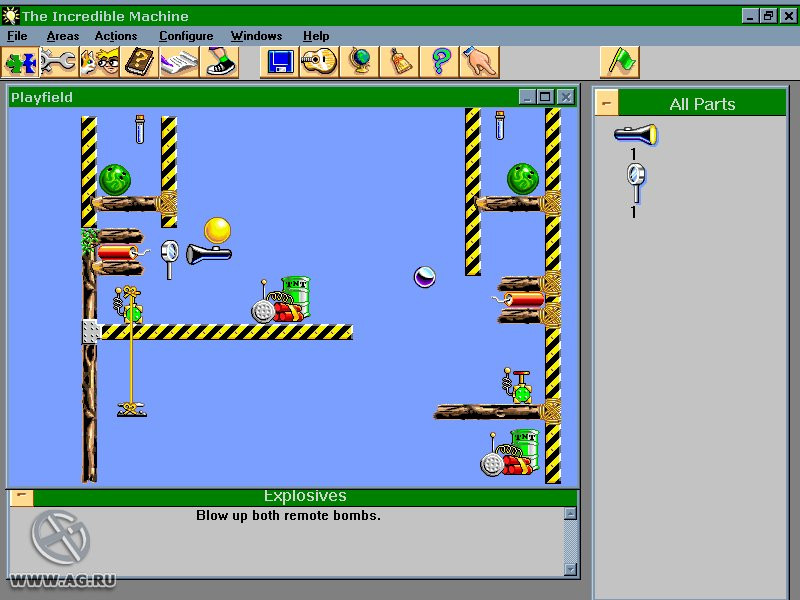 The Incredible Machine Version 3.0 - кадр 8