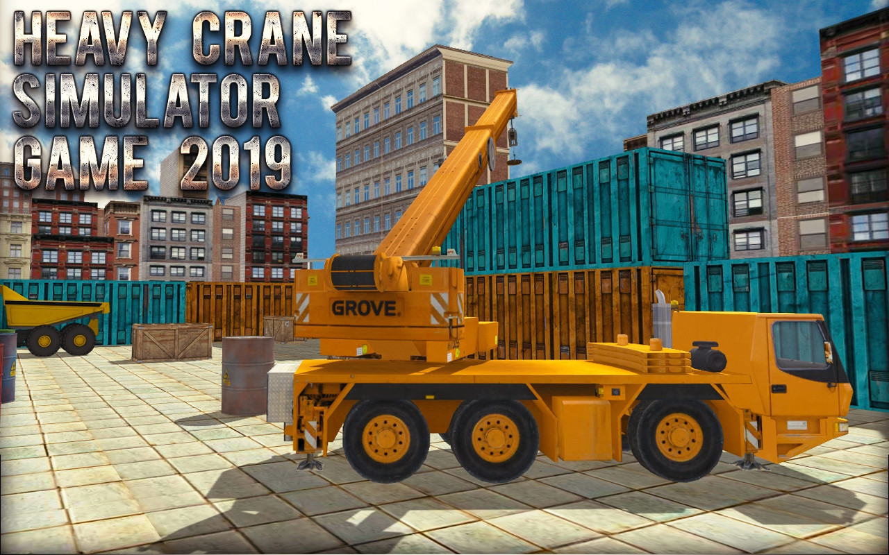Heavy Crane Simulator Game 2019 – CONSTRUCTION SIM (itch) - кадр 7