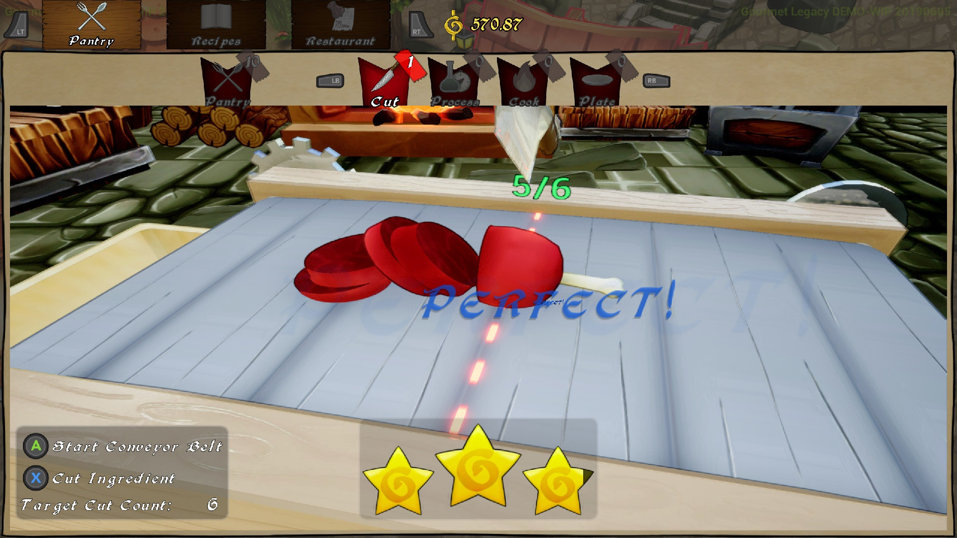 Gourmet Legacy - Demo (itch) - кадр 4