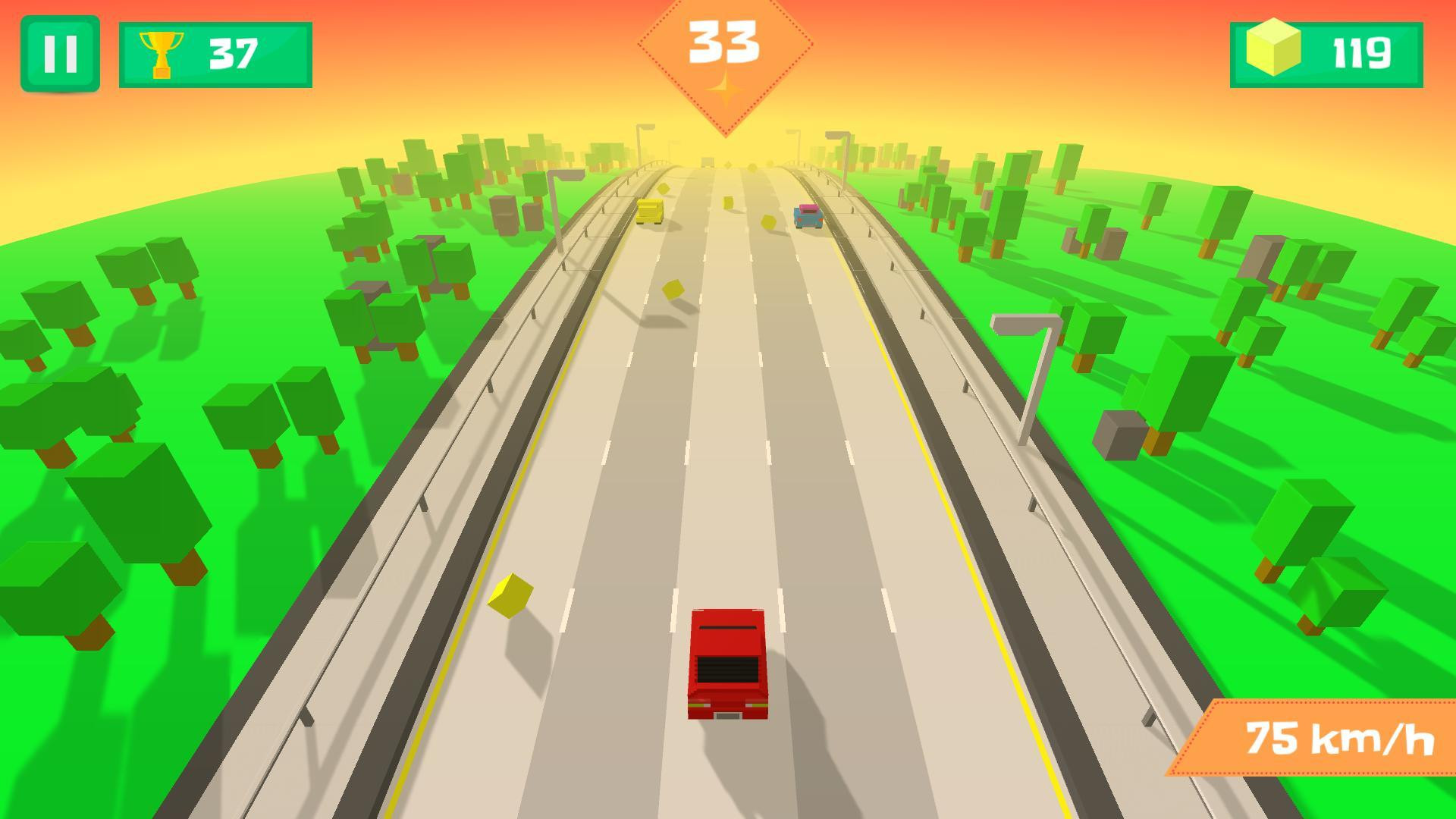 Pixel Traffic: Highway Racing - кадр 6