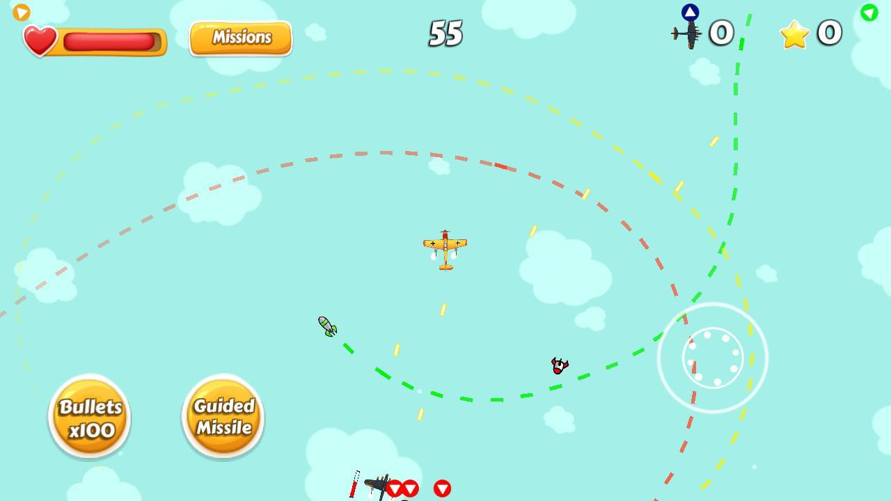 AirRush: Missiles Shooter Multiplayer (itch) - кадр 4