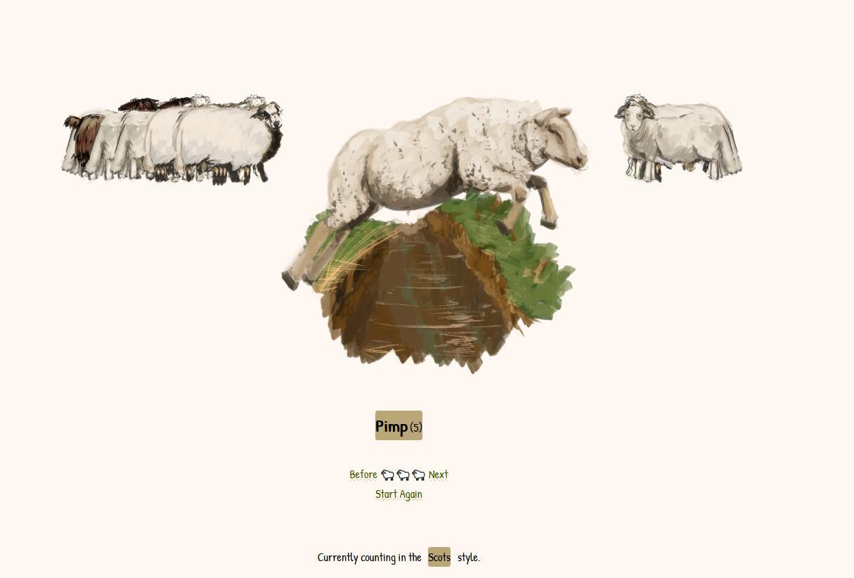 Traditional Sheep Counting Simulator (itch) - кадр 2