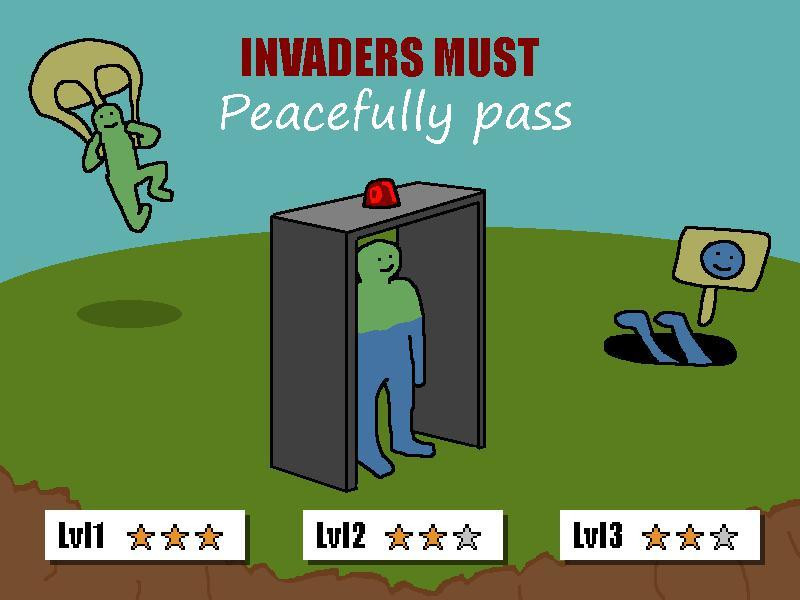 Invaders Must Pass (itch) - кадр 2