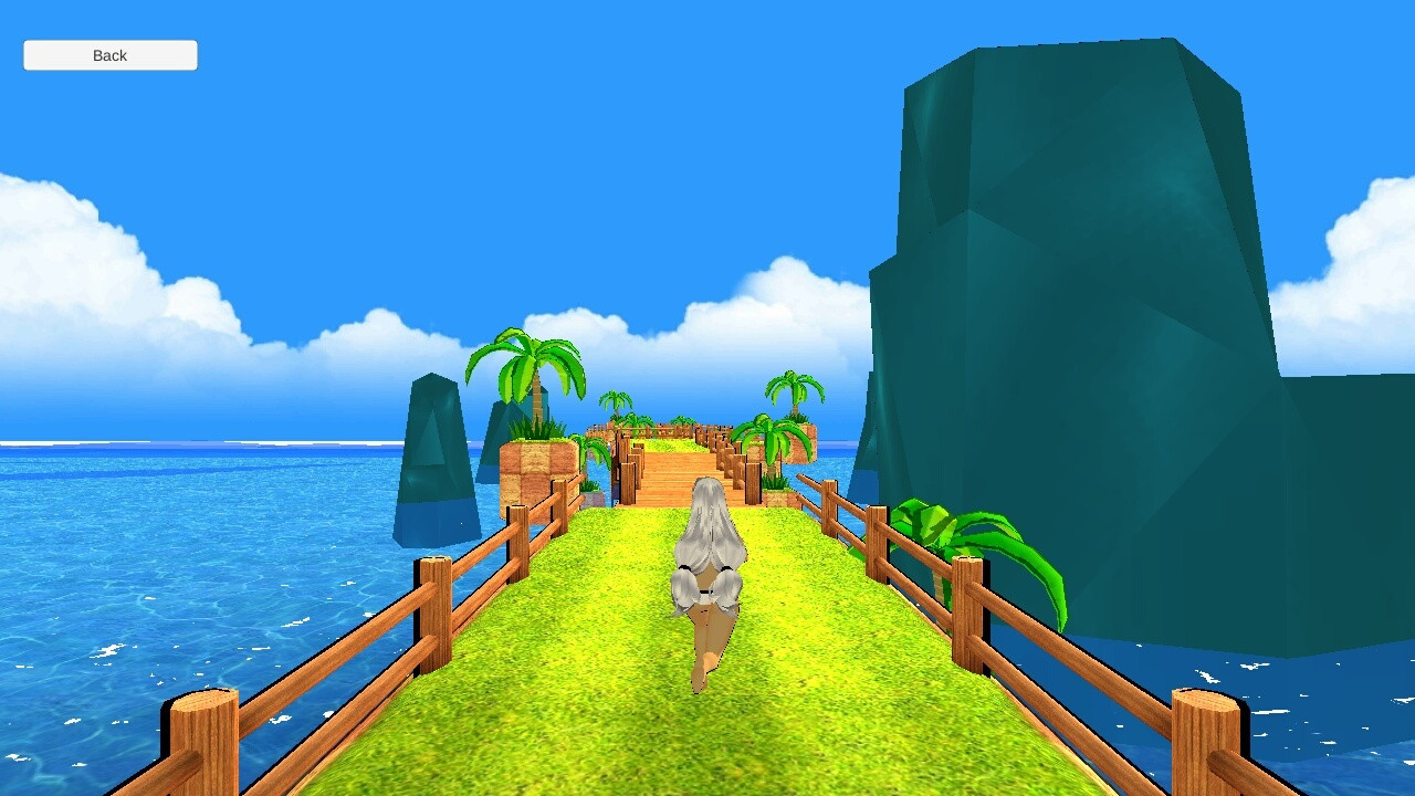 Lost Island Atlantida Runner Game (itch) - кадр 5