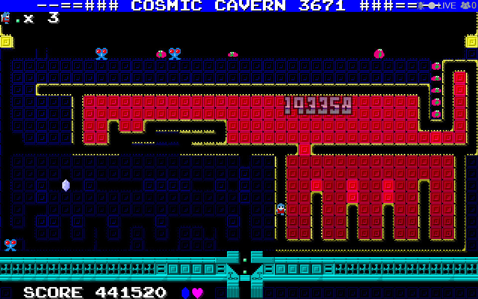 Cosmic Cavern 3671 宇宙最大の地底最大の作戦 - кадр 14