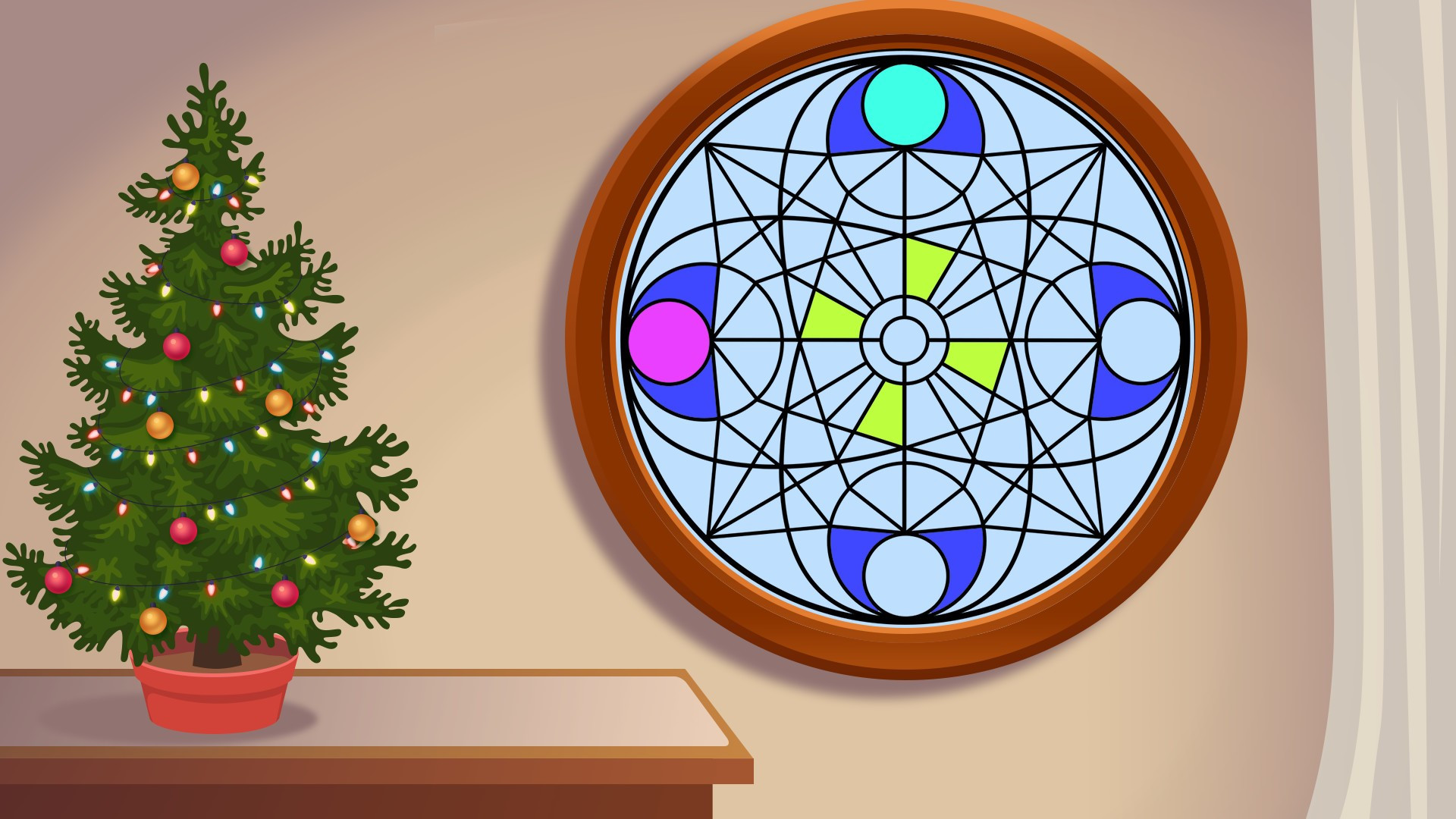 Glass Painting: Winter Art - кадр 5