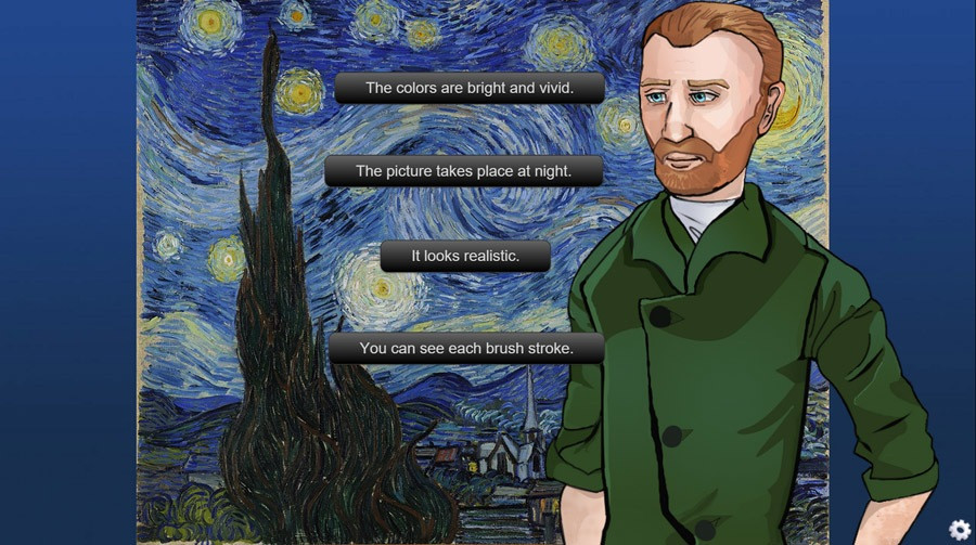Vincent Van Gogh Biography for Kids (itch) - кадр 3