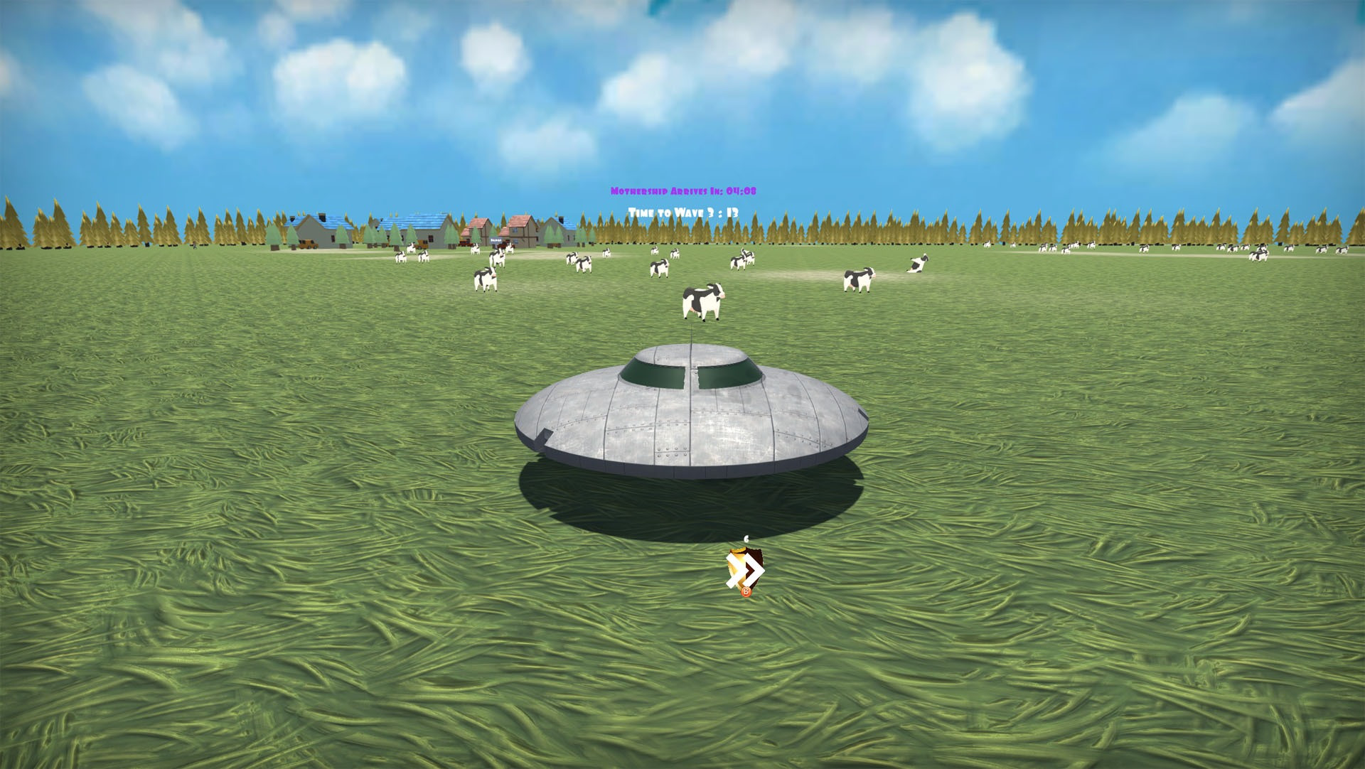 UFO Cattle Battle (itch) - кадр 3