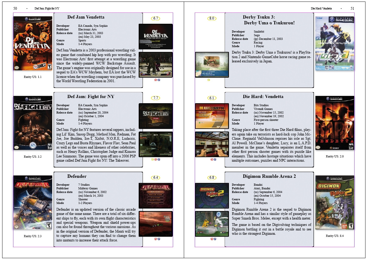 the GameCube Encyclopedia Book (itch) - кадр 5