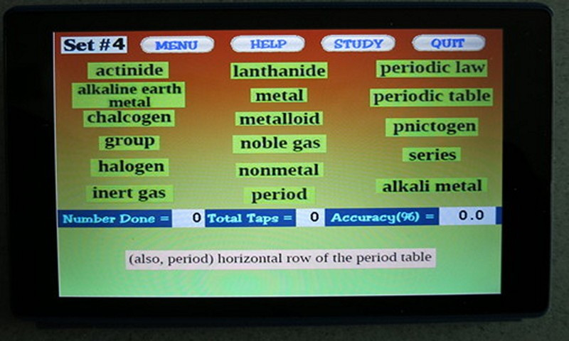 Chem-Words 3: Electron Configs and Periodic Table (itch) - кадр 4