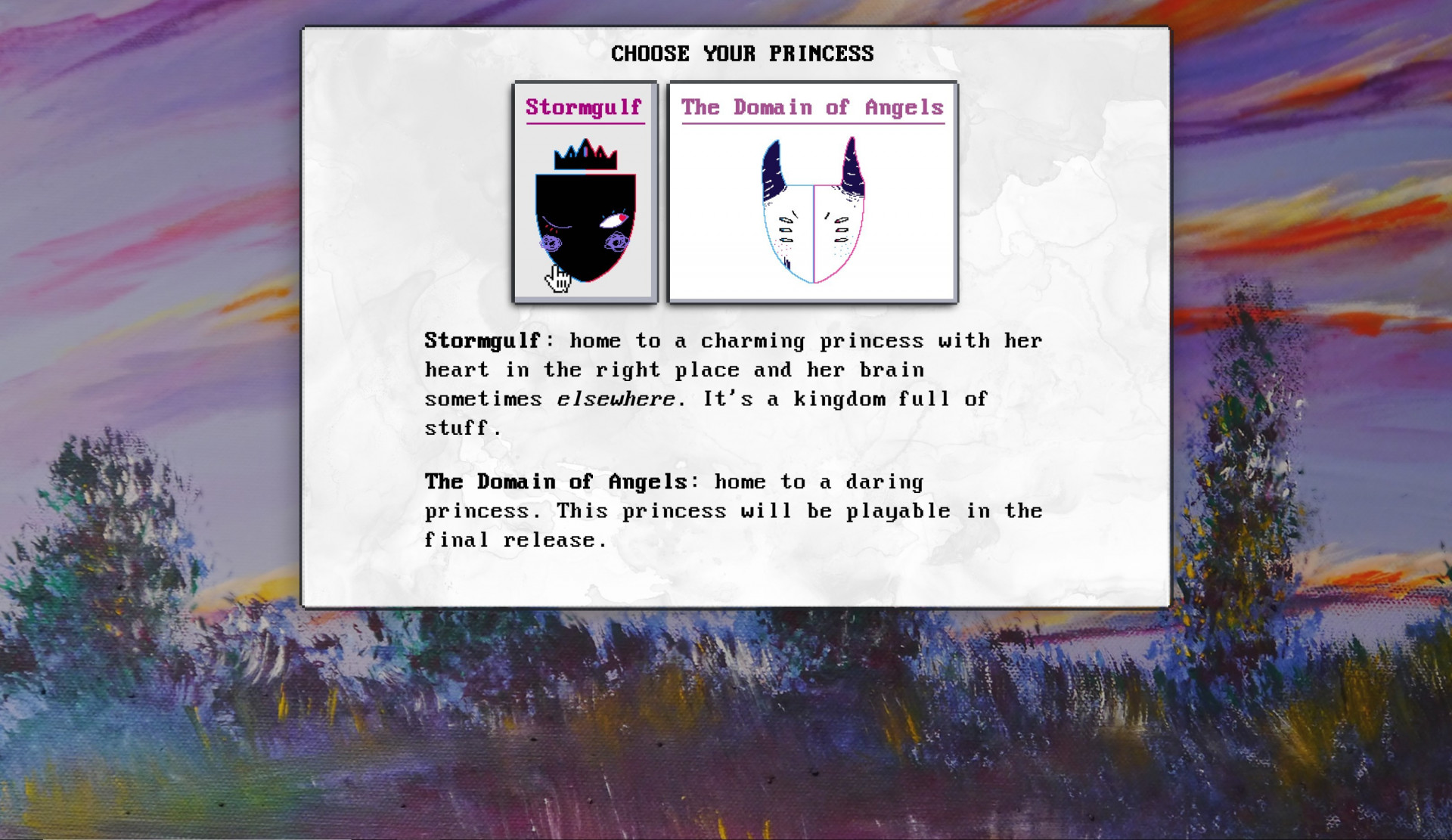 A Political Marriage (Demo) (itch) - кадр 3