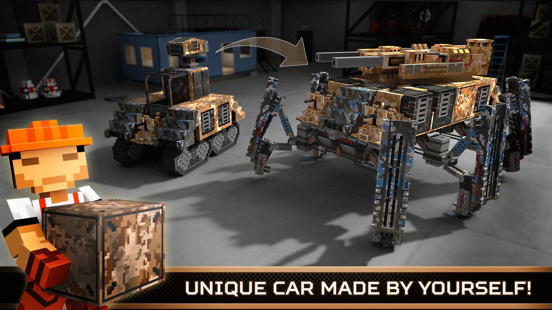 Blocky Cars Online (itch) - кадр 5