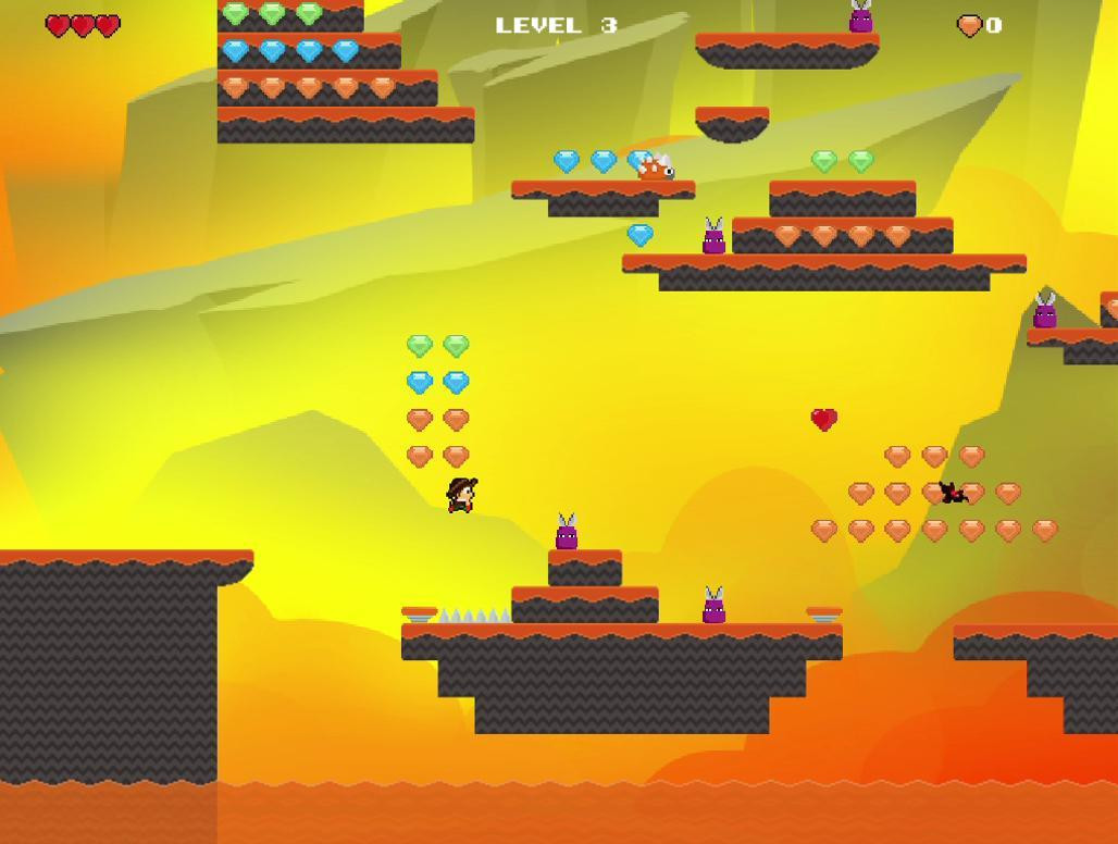 Lava Rolling Kid (itch) - кадр 12