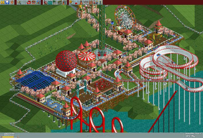 RollerCoaster Tycoon: Deluxe - кадр 5