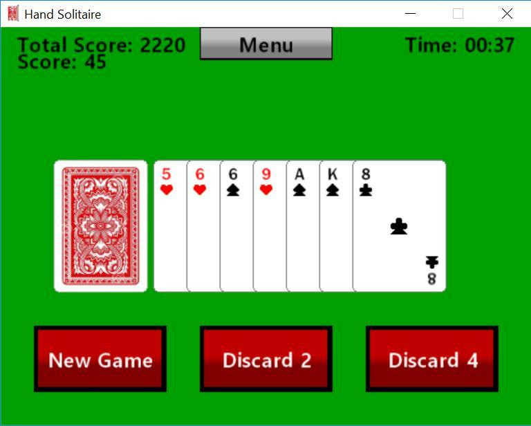 Hand Solitaire (itch) - кадр 1