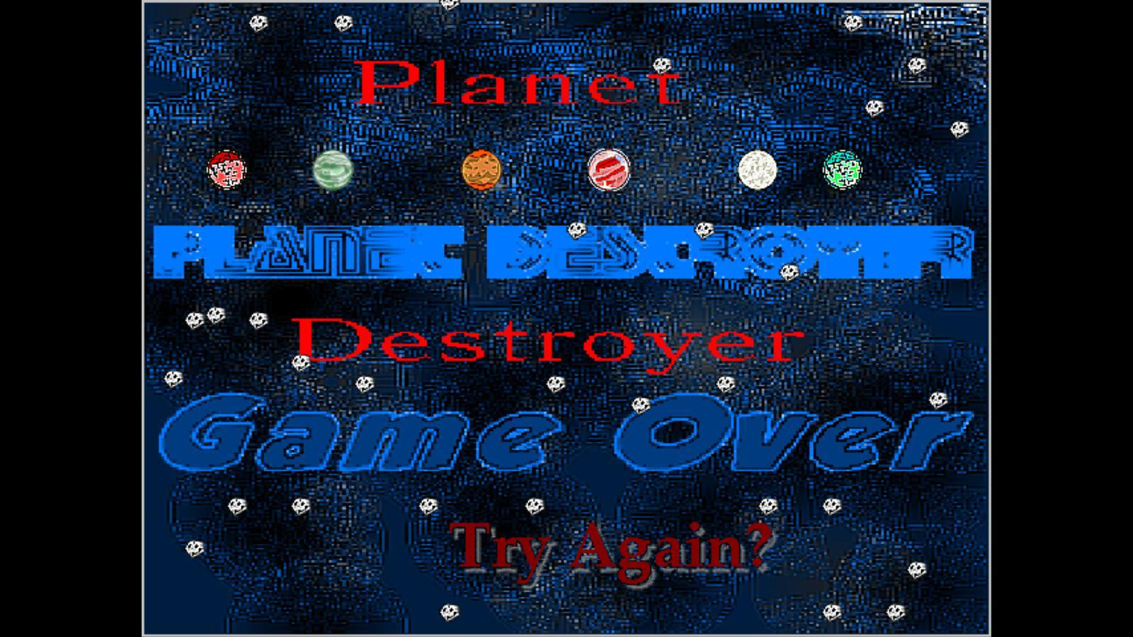 Planet Destroyer (Guillermo Gee) (itch) - кадр 3