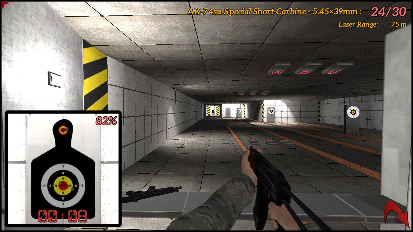 Weapons Simulator - Pistols & SMGs - Indoor Module (itch) - кадр 8