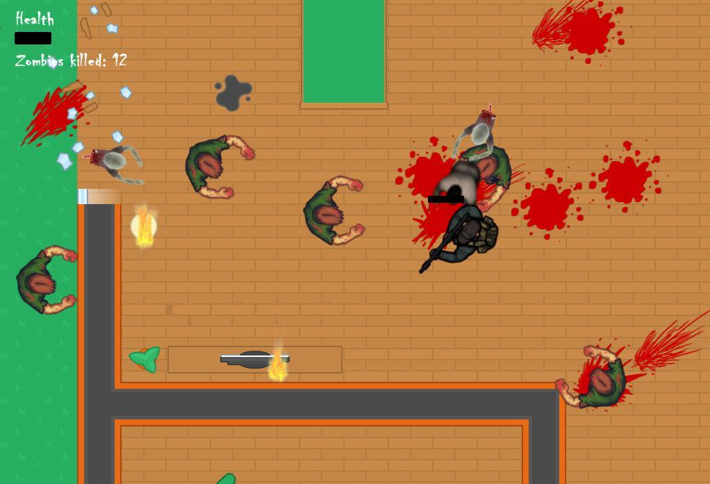 Drunk Zombie Defense (itch) - кадр 4