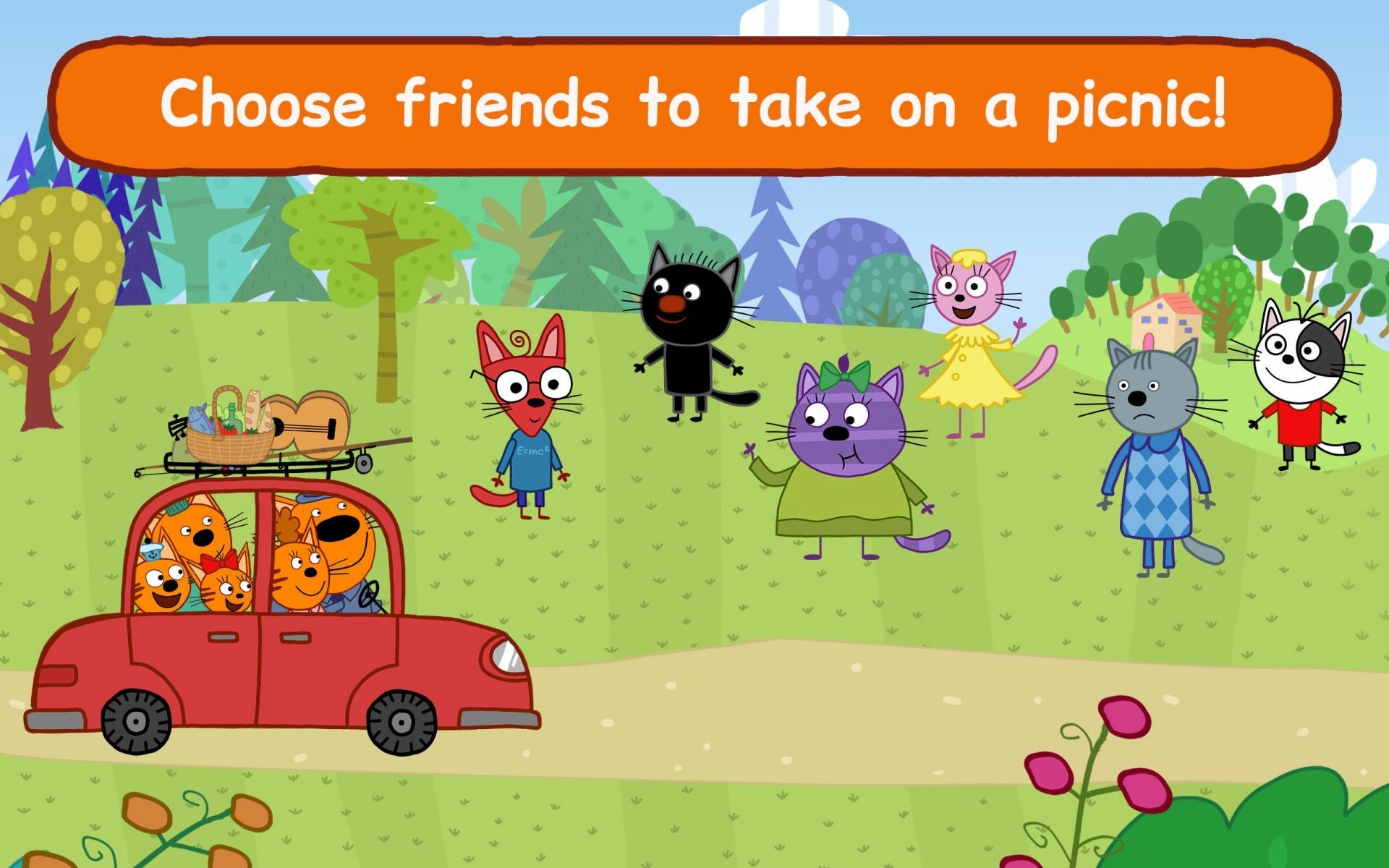 Kid-e-Cats Picnic (itch) - кадр 5