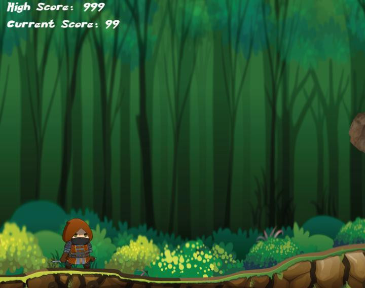 2D Infinity runner (itch) - кадр 1