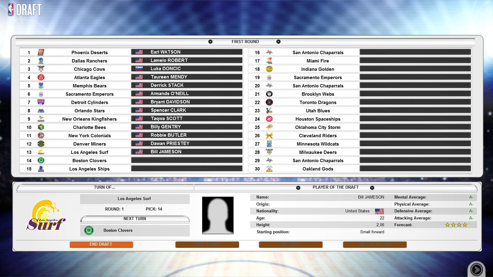 International Basketball Manager - кадр 6
