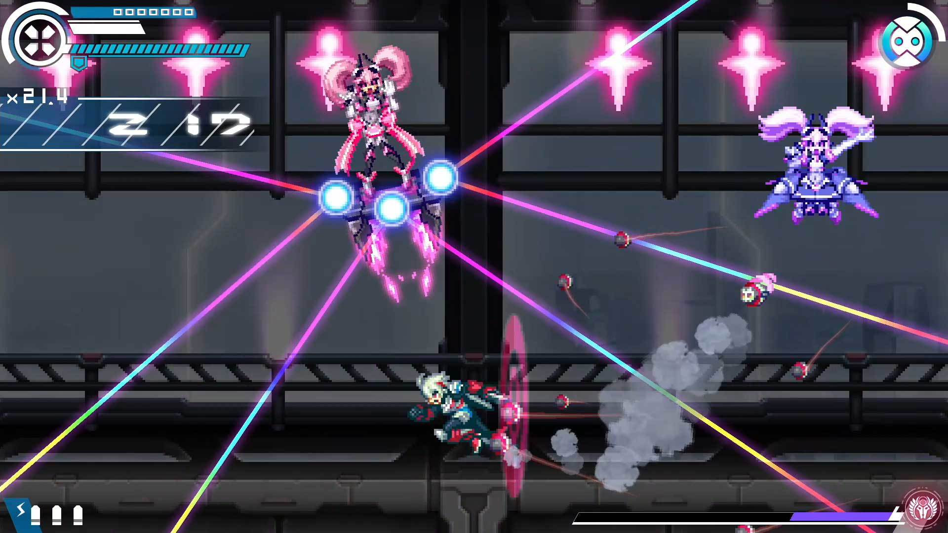 Gunvolt Chronicles: Luminous Avenger iX with Bonus - кадр 4