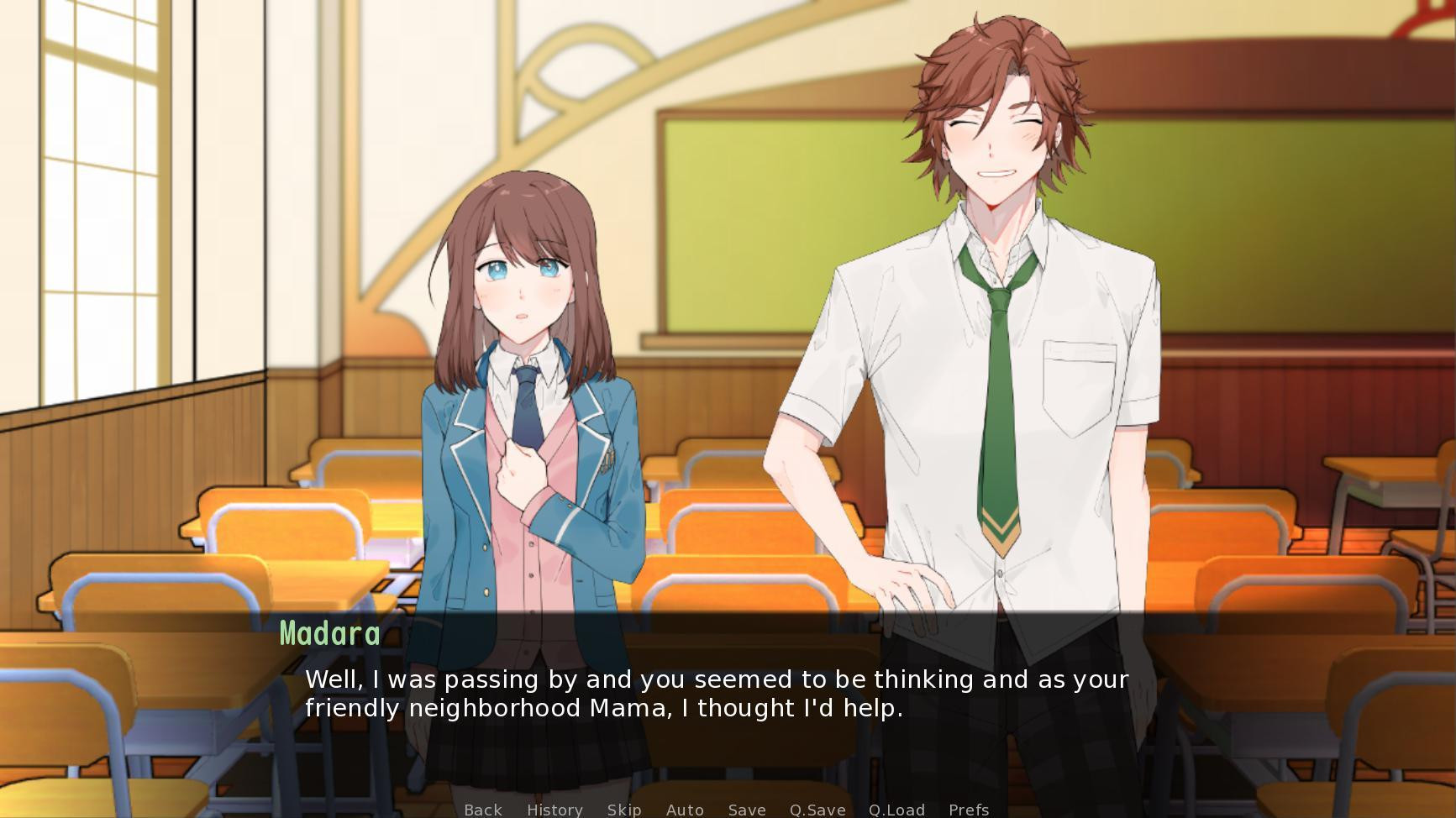 Nostalgia: an Anzu/Madara visual novel (itch) - кадр 4