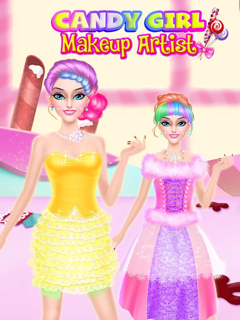 Candy Girl Makeup Artist- Candy Makeover (itch) - кадр 4
