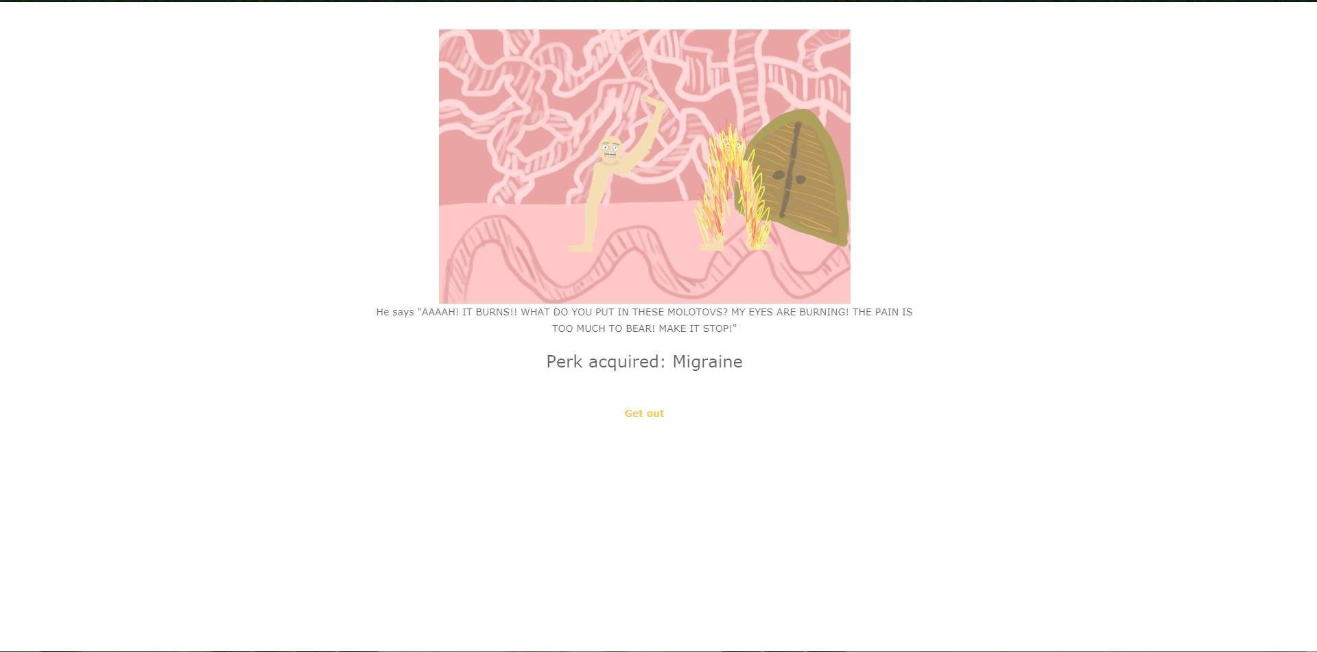 The Text Adventures of the Poorly Drawn Man with No Torso (itch) - кадр 6