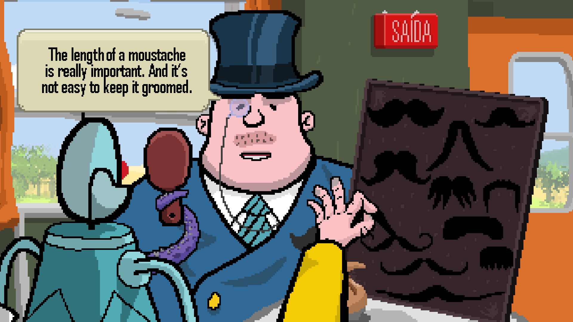 Detective Case and Clown Bot in: The Express Killer - кадр 6