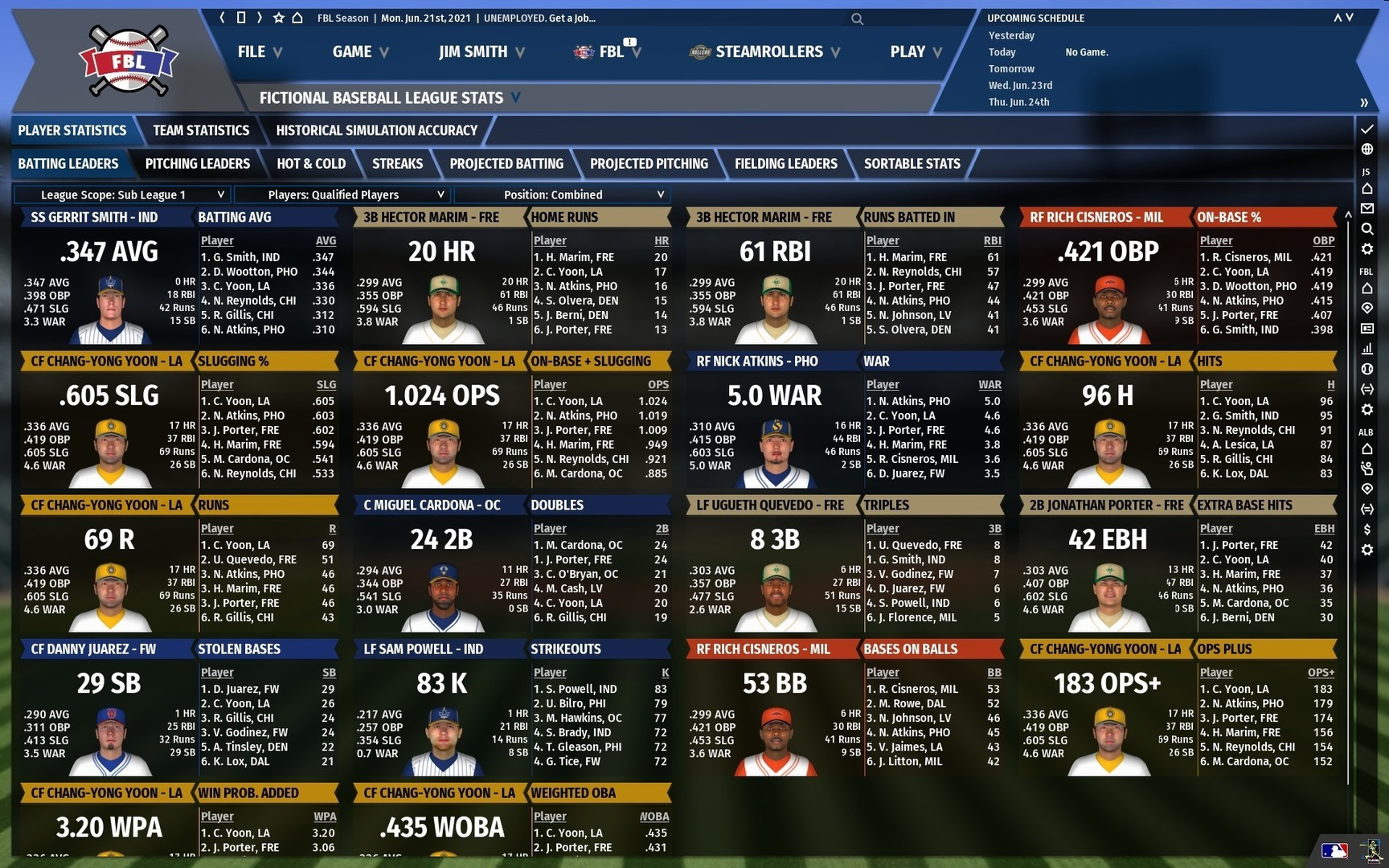 Out of the Park Baseball 19 - кадр 15