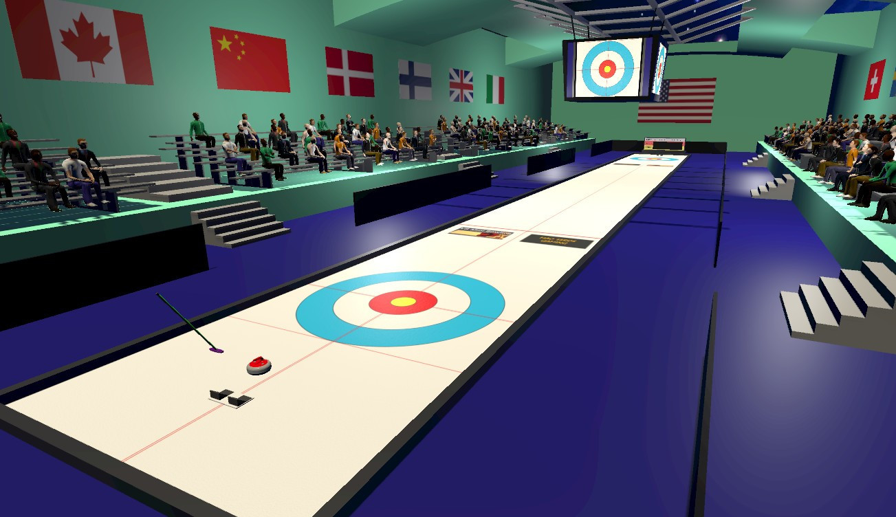 VR Curling - кадр 6