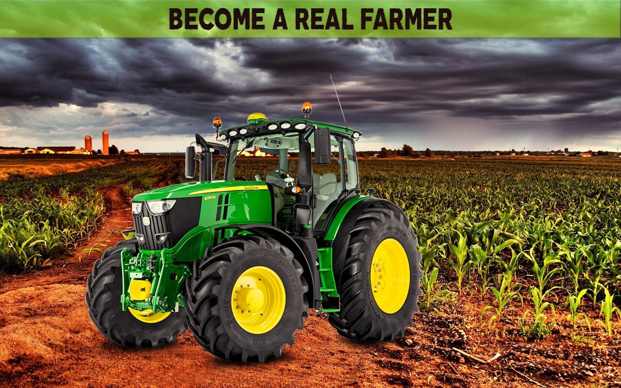 Farming Simulator 19: Real Tractor Farming Game (itch) - кадр 8