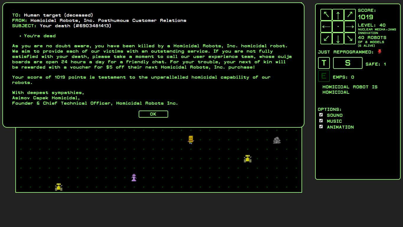 Homicidal Robots, Inc (itch) - кадр 5